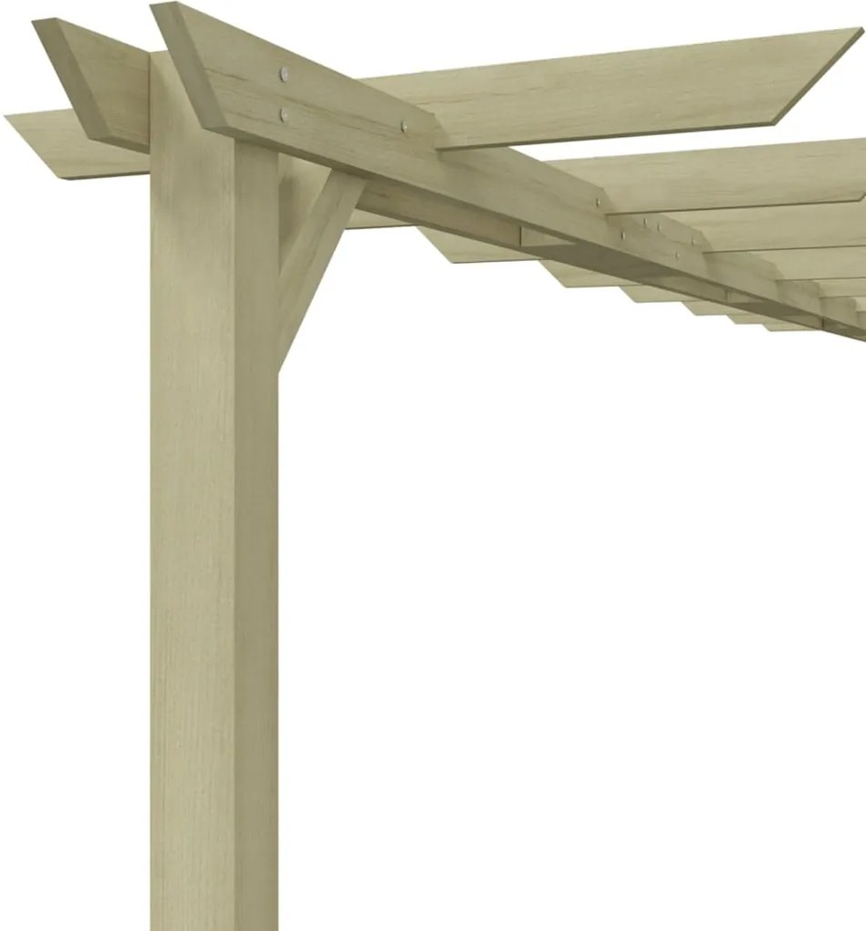 vidaXL Πέργκολα Κήπου 360 x 200 x 60 εκ. από Εμποτισμένο Ξύλο Πεύκου