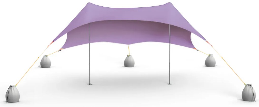 SALTY TRIBE Aeolians Beach Elastic Tent 300x250 cm, Τέντα Παραλίας με Προστασία UV, TRI-086 /Lilac