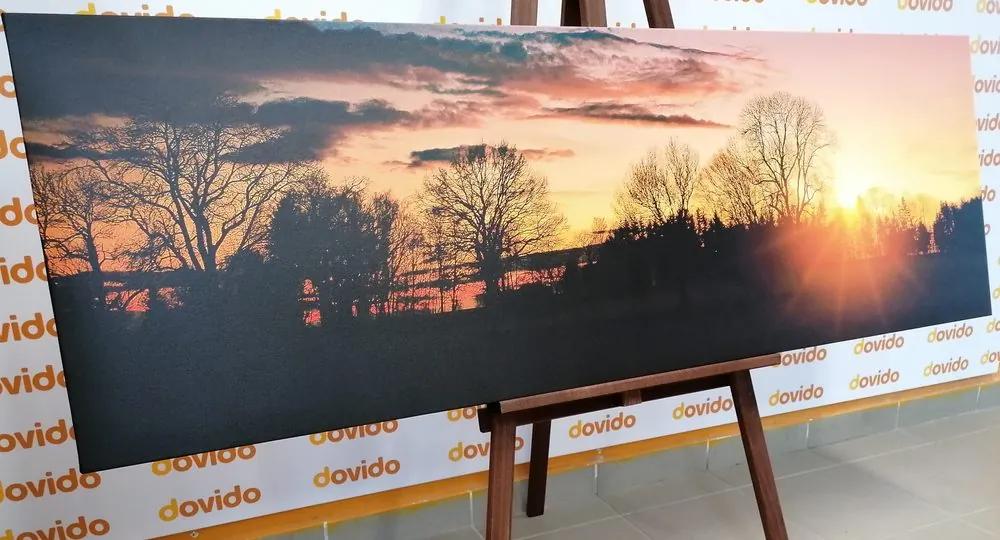 Εικόνα όμορφο ηλιοβασίλεμα - 150x50