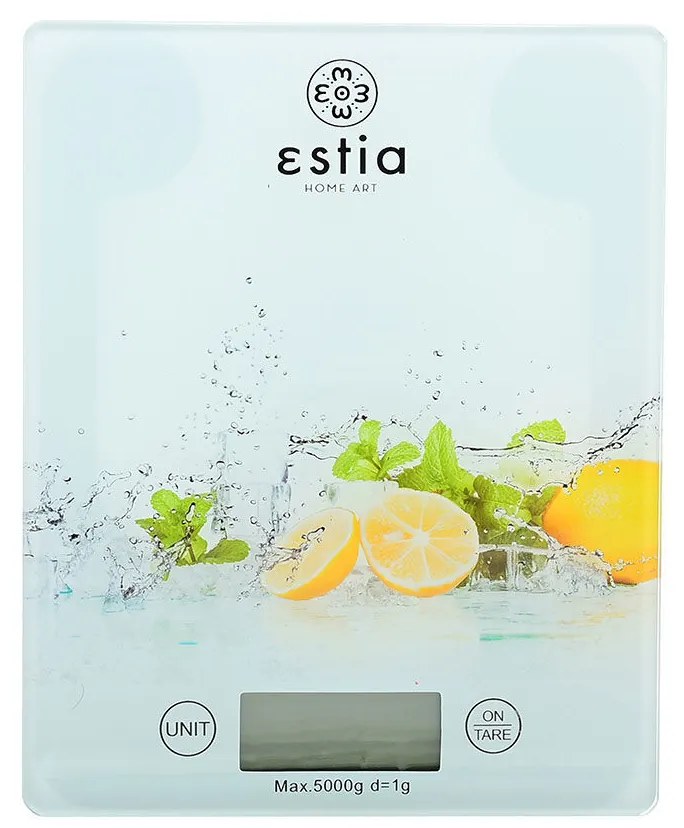 Estia 01-13288 Fresh Ψηφιακή Ζυγαριά Κουζίνας 1gr/5kg, Πολύχρωμη
