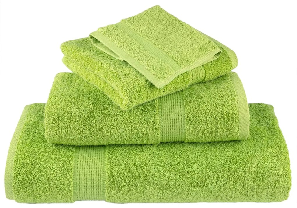 vidaXL Πετσέτες 10 pcs Λαχανί 15 x 21 cm Βαμβάκι