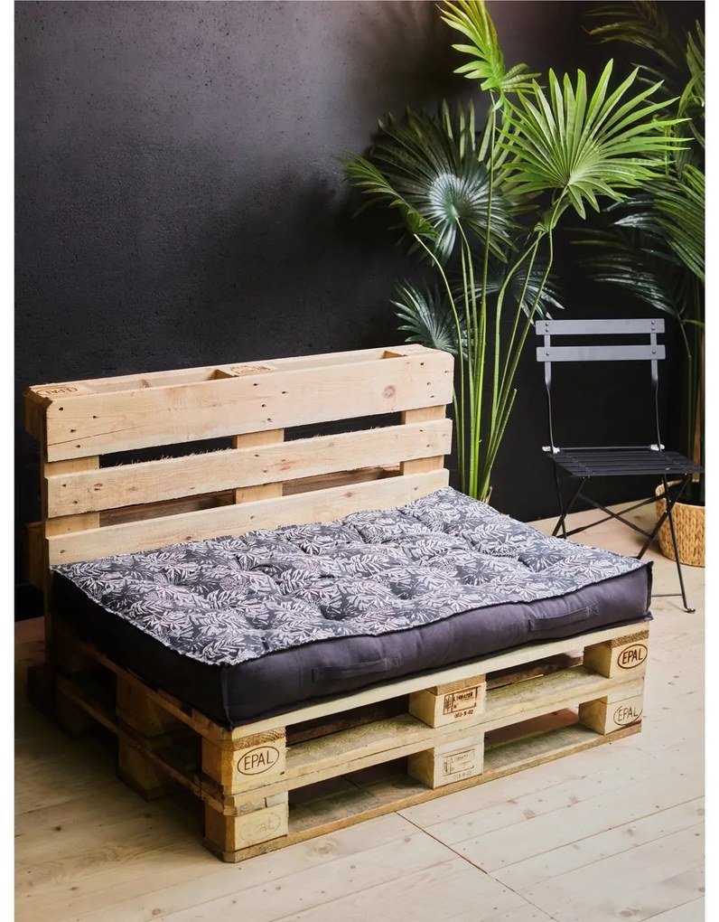 Πουφ εξωτερικού χώρου Today  Matelas palette 120/80/15 Fusain Spirit Garden 22