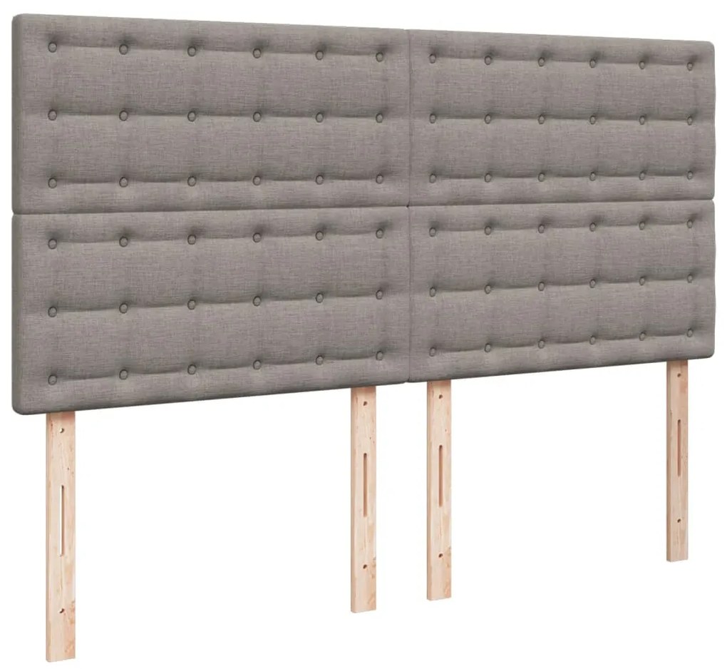 ΚΡΕΒΑΤΙ BOXSPRING ΜΕ ΣΤΡΩΜΑ TAUPE 200X200 ΕΚ. ΥΦΑΣΜΑΤΙΝΟ 3294093