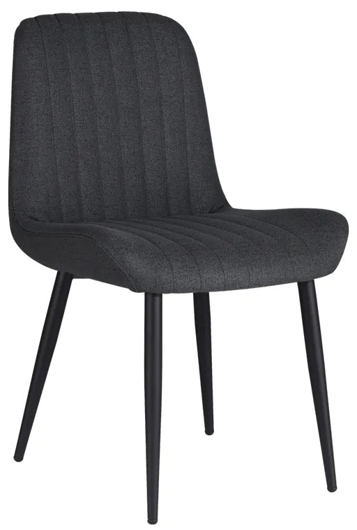 Intrahome Καρέκλα Versa Intrahome ανθρακί ύφασμα-πόδι μαύρο μέταλλο 54x63.5x84εκ | SKU: INTRAPA-431111136