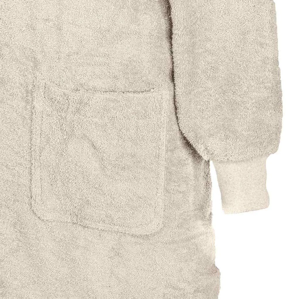 vidaXL Φούτερ-κουβέρτα KINN Κρεμ XL Βαμβάκι