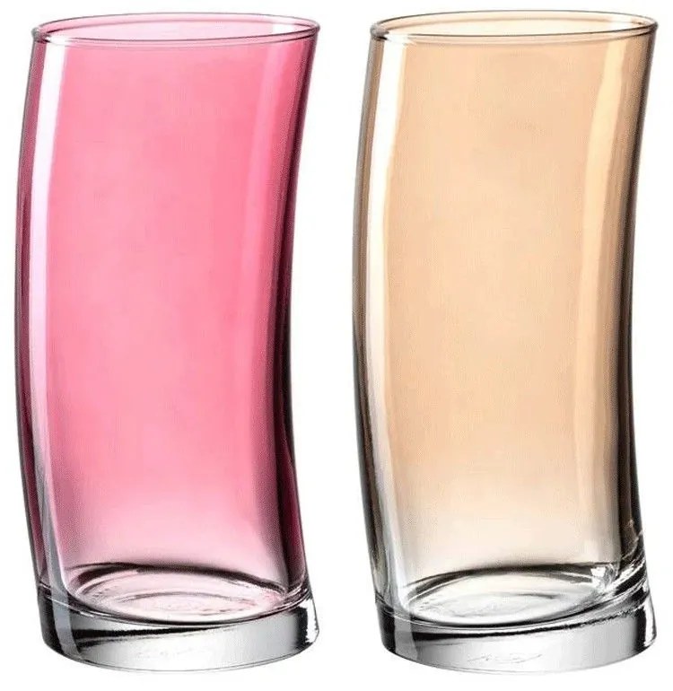 Ποτήρι Νερού Swing (Σετ 2Τμχ) 070703L 355ml Multi Leonardo Glass