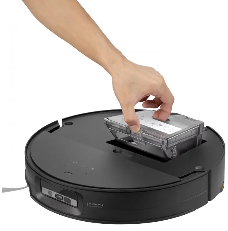 Ρομποτική ηλεκτρική σκούπα με AI Roborock Saros 10, 65W, 22000 Pa, 270 ml, SMART, Στεγνός και υγρός καθαρισμός, LiDAR, StarSight, 180 λεπτά αυτονομίας, Μαύρο