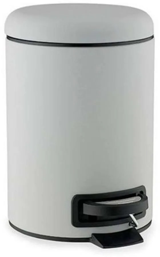 Κάδος Απορριμμάτων Mono 976008 3L Φ17cm 25cm Grey Sodahl Rubber