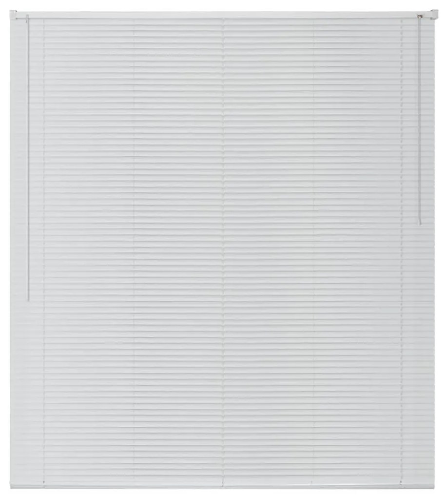 vidaXL Στόρι Παραθύρου Λευκό 160 x 220 εκ. από Αλουμίνιο