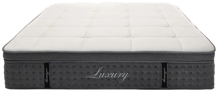 ΣΤΡΩΜΑ LUXURY PAKOWORLD POCKET SPRING+GEL MEMORY FOAM+LATEX 34-36CM 160X200ΕΚ