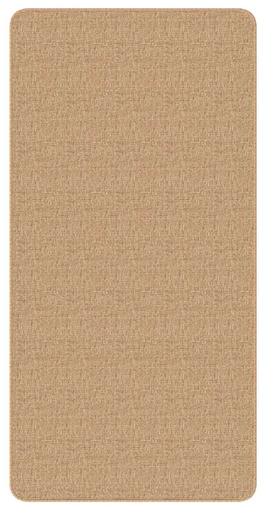 vidaXL Χαλί Φυσικό Χρώμα 80 x 130 εκ. Γιούτα με Υπόστρωμα από Λάτεξ