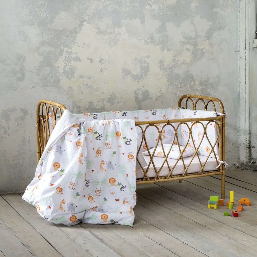 Κουβερλί Βρεφικό - Tagalong Multi Nima 100x140cm 100% Cotton
