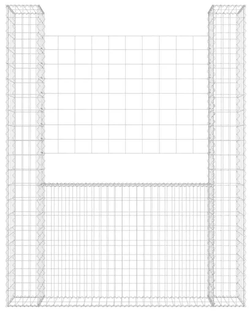 ΣΥΡΜΑΤΟΚΙΒΩΤΙΟ ΣΕ U ΣΧΗΜΑ ΜΕ 2 ΣΤΥΛΟΥΣ 140X20X200 ΕΚ ΣΙΔΕΡΕΝΙΟ 151289