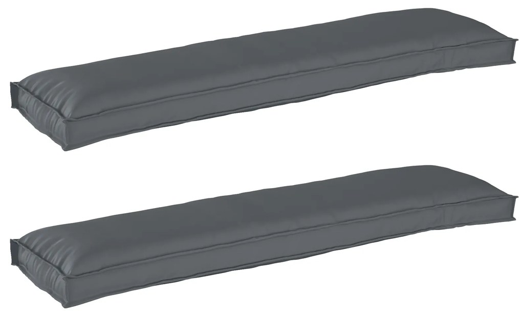Σετ Μαξιλαριών Πάγου 2 pcs Ανθρακί 150 x 40 x 8 εκ.