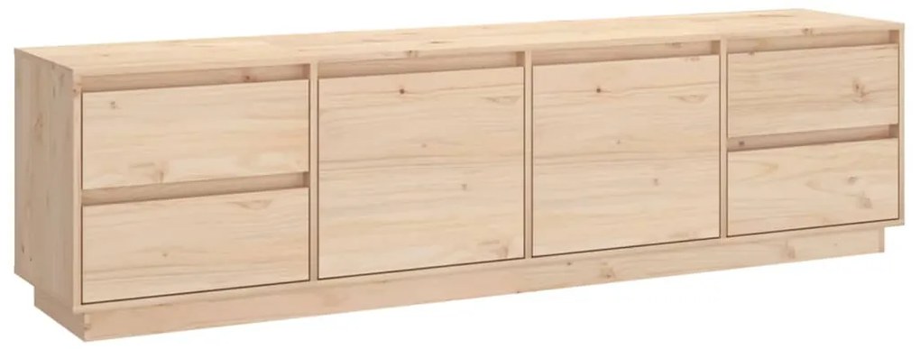 vidaXL Έπιπλο Τηλεόρασης 176 x 37 x 47,5 εκ. από Μασίφ Ξύλο Πεύκου