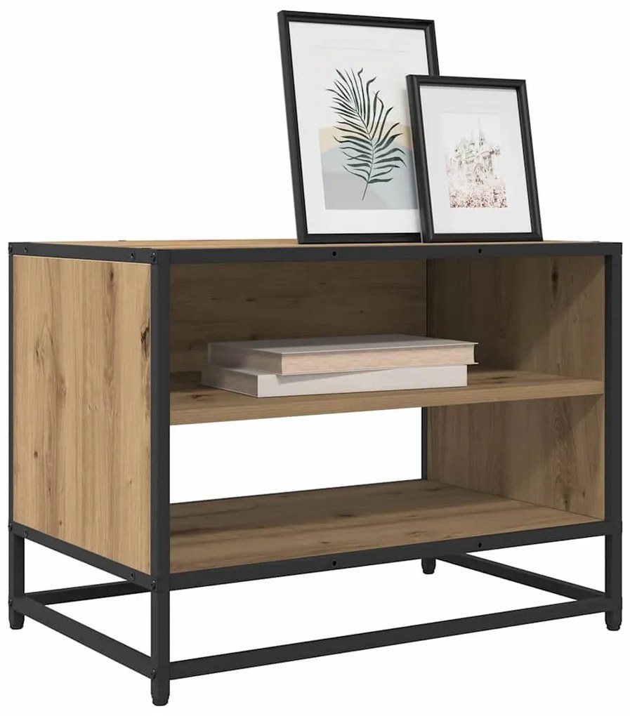 vidaXL Ντουλάπι TV artisan δρυς 61 x 40 x 46 εκ Επεξεργασμένο ξύλο