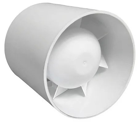 Dospel Εξαεριστήρας Ενδιάμεσου Αεραγωγού Euro Φ120mm 17W 150m3/h 6650070052