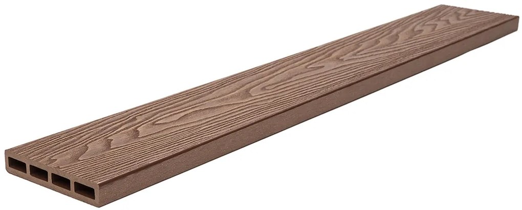 WPC ΠΕΡΙΦΡΑΞΗΣ ΝΕΑΣ ΓΕΝΙΑΣ 20/120mm TEAK 90155 NewPlan