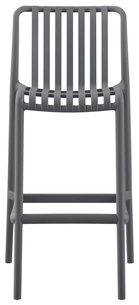 ΣΚΑΜΠΟ BAR ΠΟΛΥΠΡΟΠΥΛΕΝΙΟΥ CONVEE  ΓΚΡΙ 38,5x49,5x102Υεκ. 38.5x49.5x102 εκ.