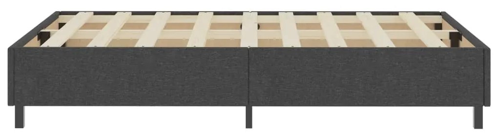 vidaXL Πλαίσιο Κρεβατιού Boxspring Γκρι 120 x 200 εκ. Υφασμάτινο