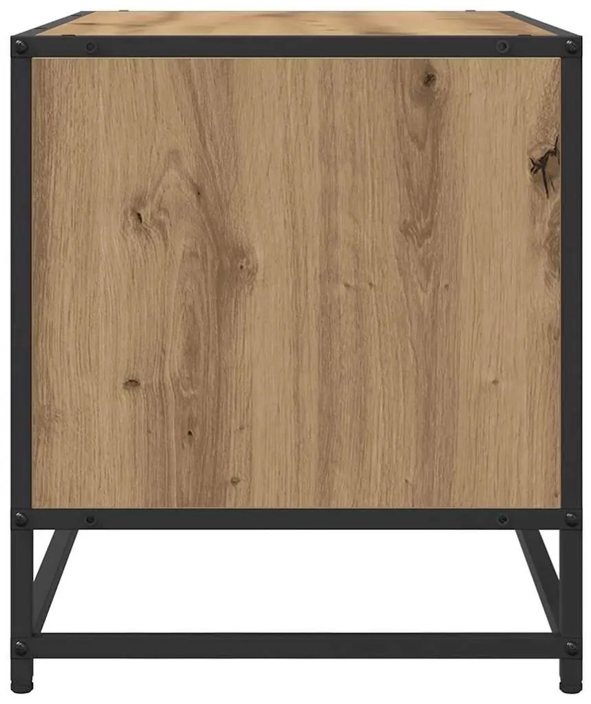 vidaXL Ντουλάπι TV artisan δρυς 61 x 40 x 46 εκ Επεξεργασμένο ξύλο