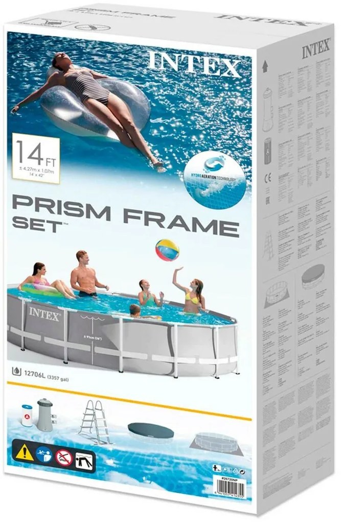 Πισίνα Αποσπώμενο Intex 26720 427 x 107 x 427 cm 12706 L