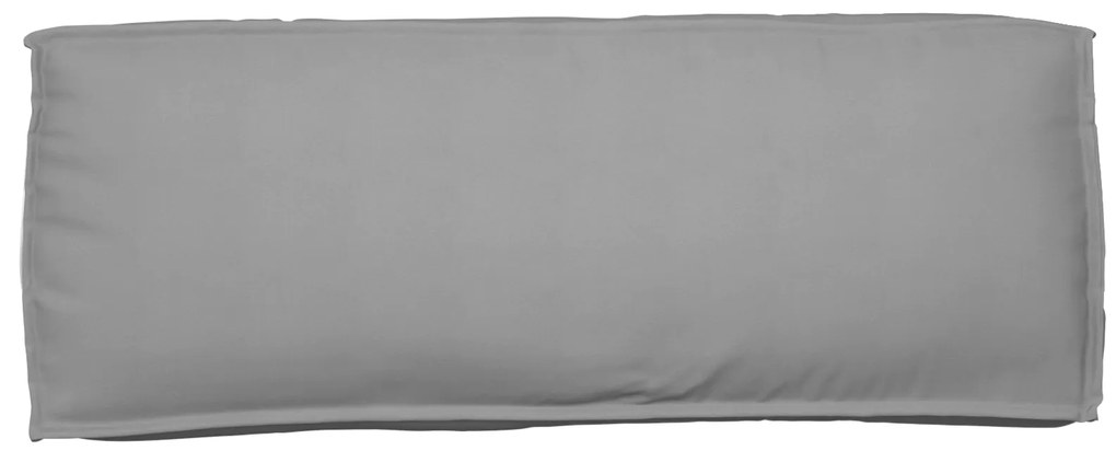 vidaXL Μαξιλάρι Παλετών για Πλάτη Γκρι 120 x 40 x 12 cm, Ύφασμα Oxford
