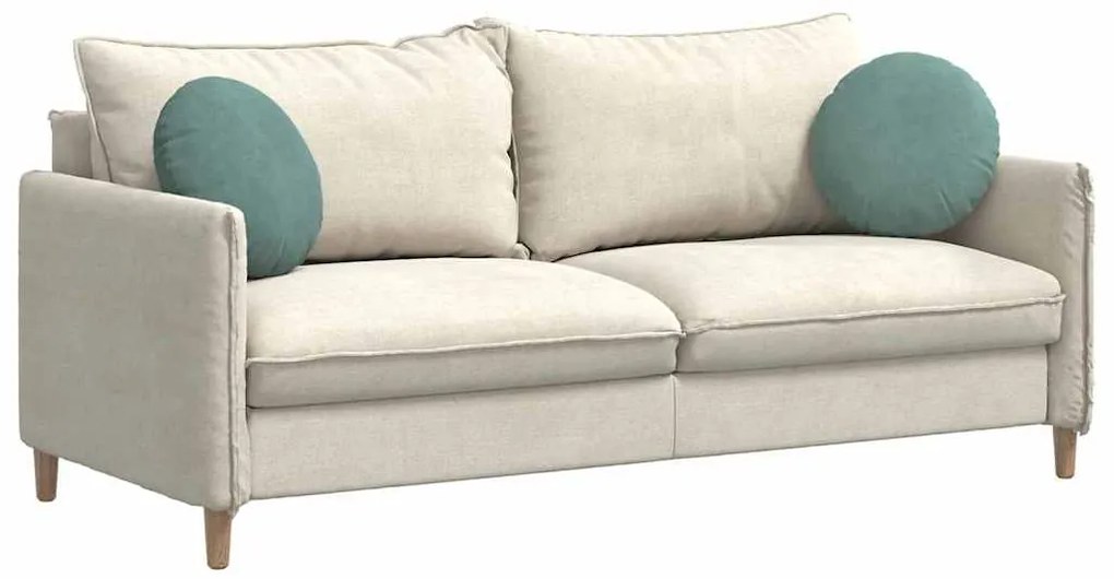 vidaXL Μαξιλάρια καθισμάτων 2 pcs Θαλασσί Ø 40 x 13 εκ. Βελούδο