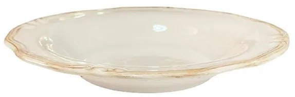 Πιάτο Φαγητού Βαθύ (Φ22.5x3.5) Espiel Tiffany Creme RSV102K6