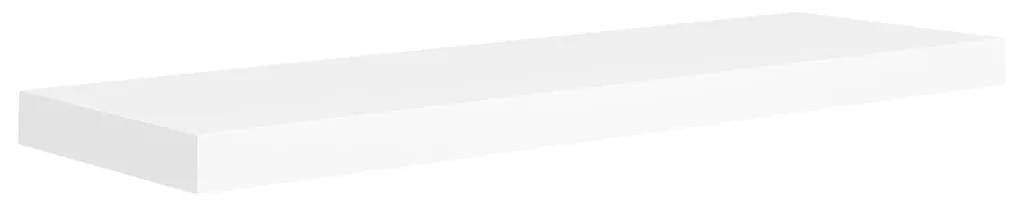 Ράφι Τοίχου Άσπρο 80x23,5x3,8 εκ. από MDF - Λευκό