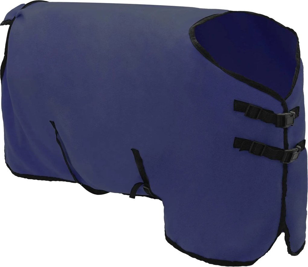vidaXL Σαμάρι Ίππου Σκούρο μπλε 115 cm Πολυεστέρας