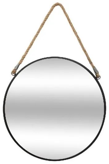 Καθρέπτης Pwd-0074 Pakoworld Μέταλλο Μαύρο 38X3X38 εκ 199-000425 Pakoworld-199-000425-Μαύρο 199-000425