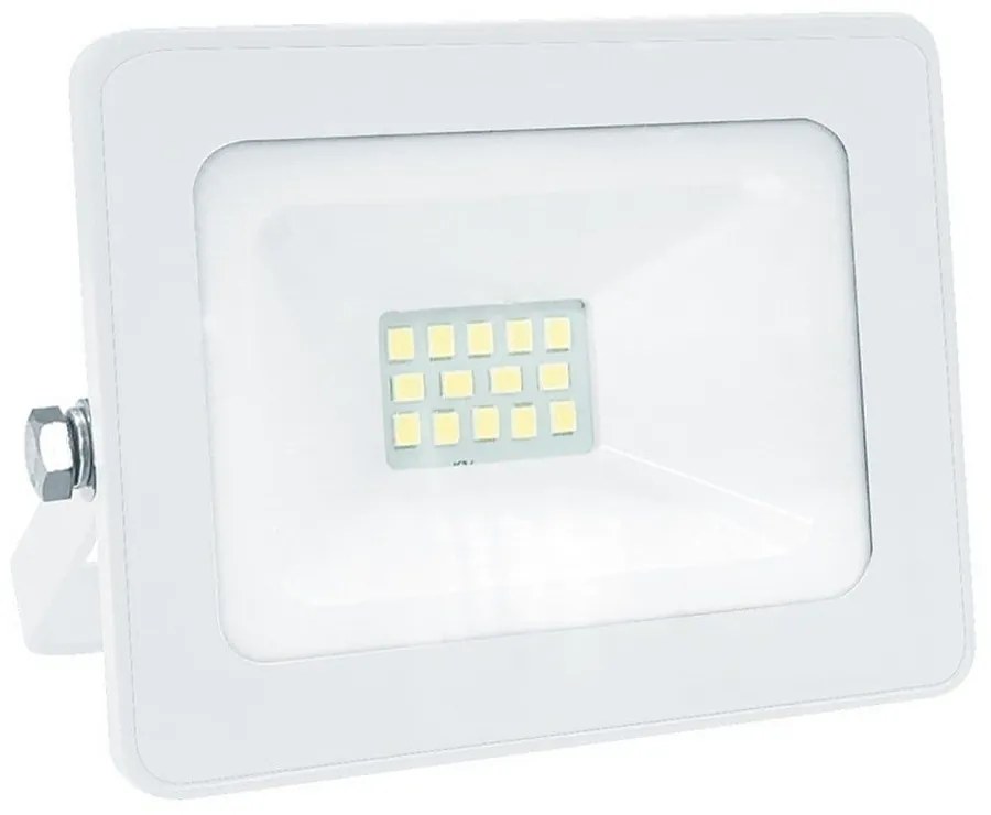 Προβολέας Led Q1040W 10W 4000K 840lm White Aca Σετ 2τμχ Aluminium