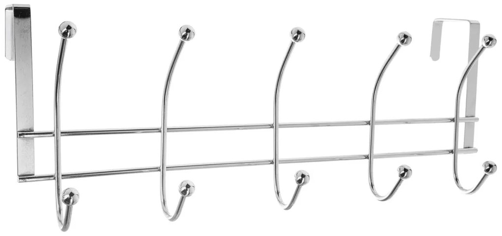 Κρεμάστρα Πόρτας 10 Θέσεων (42x21x12.5) F-V Stainless Steel 151501
