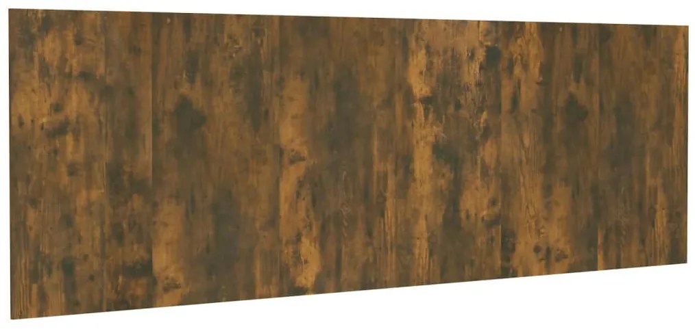 vidaXL Κεφαλάρι Τοίχου Καπνιστή Δρυς 240x1,5x80 εκ. Επεξεργασμένο Ξύλο