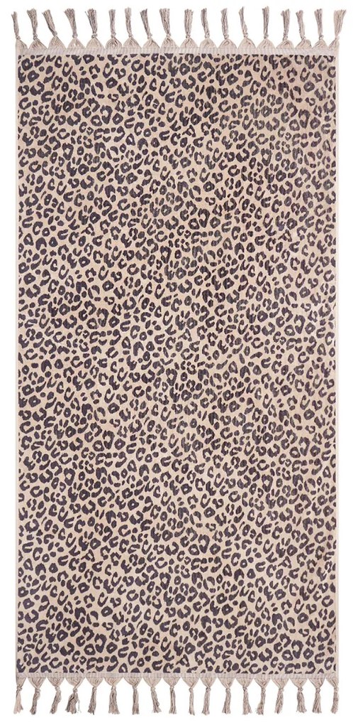 Πετσέτα Θαλάσσης (80x160) Nef-Nef Homeware Safari Sand/Anthracite