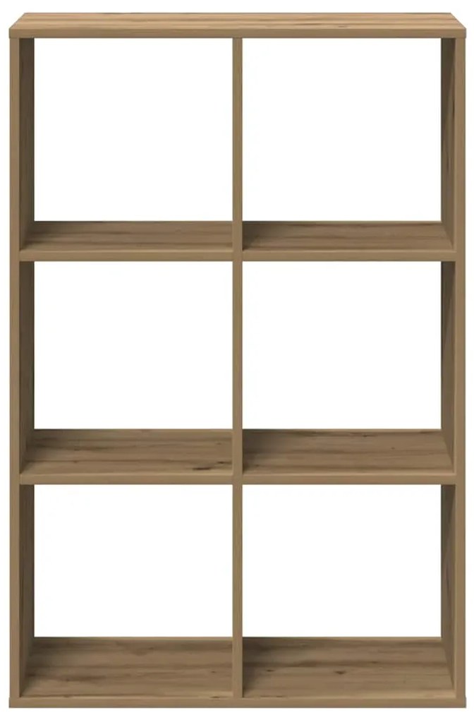 vidaXL Βιβλιοθήκη/Διαχωριστικό Χώρου Δρυς 69,5x29x103,5 εκ. Επεξ. Ξύλο