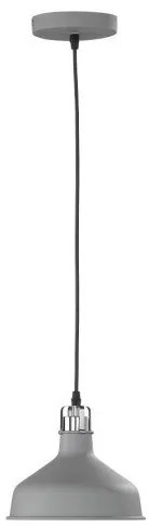 Κρεμαστό Φωτιστικό Pit Γκρι ματ από Fischer Honsel-61143-Γκρι 61143