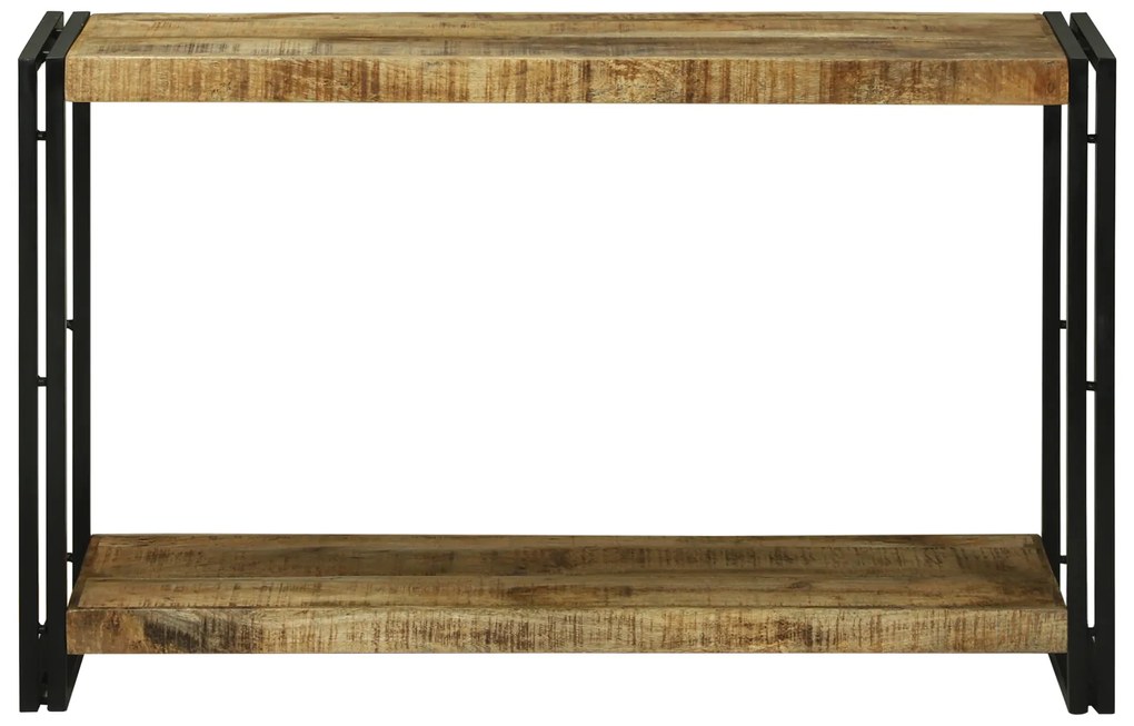 vidaXL Τραπέζι κονσόλας 120x33x75 εκ Μασίφ Ξύλο Μάνγκο