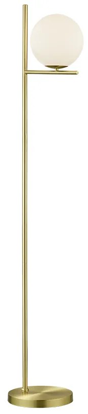 Φωτιστικό Δαπέδου Brass Matt 25xH150cm 1xE14 Trio Lighting Pure 402000108