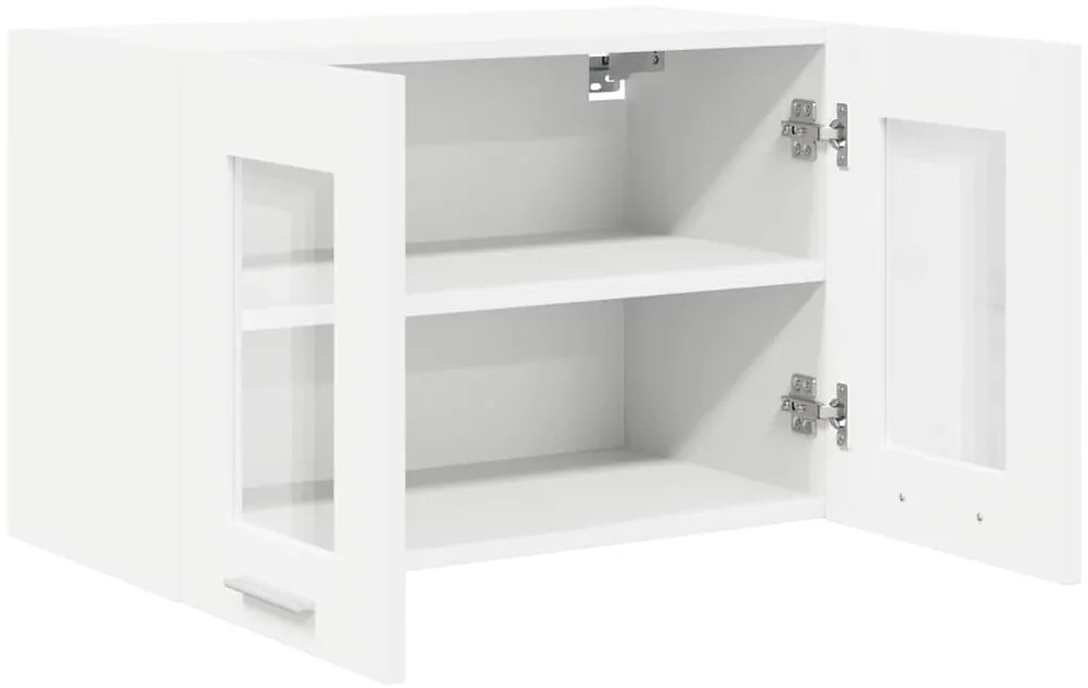 vidaXL Κρεμαστό ντουλάπι Λευκό 60 x 31 x 40 εκ Επεξεργασμένο ξύλο