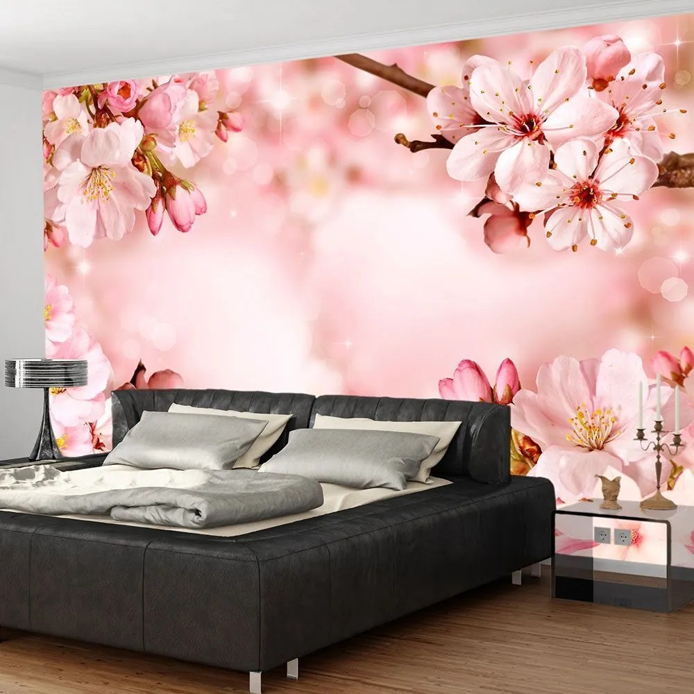 Αυτοκόλλητη φωτοταπετσαρία - Magical Cherry Blossom - 196x140