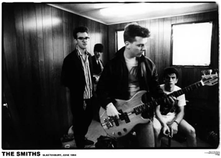 Αφίσα The Smiths - Glastonbury 1984