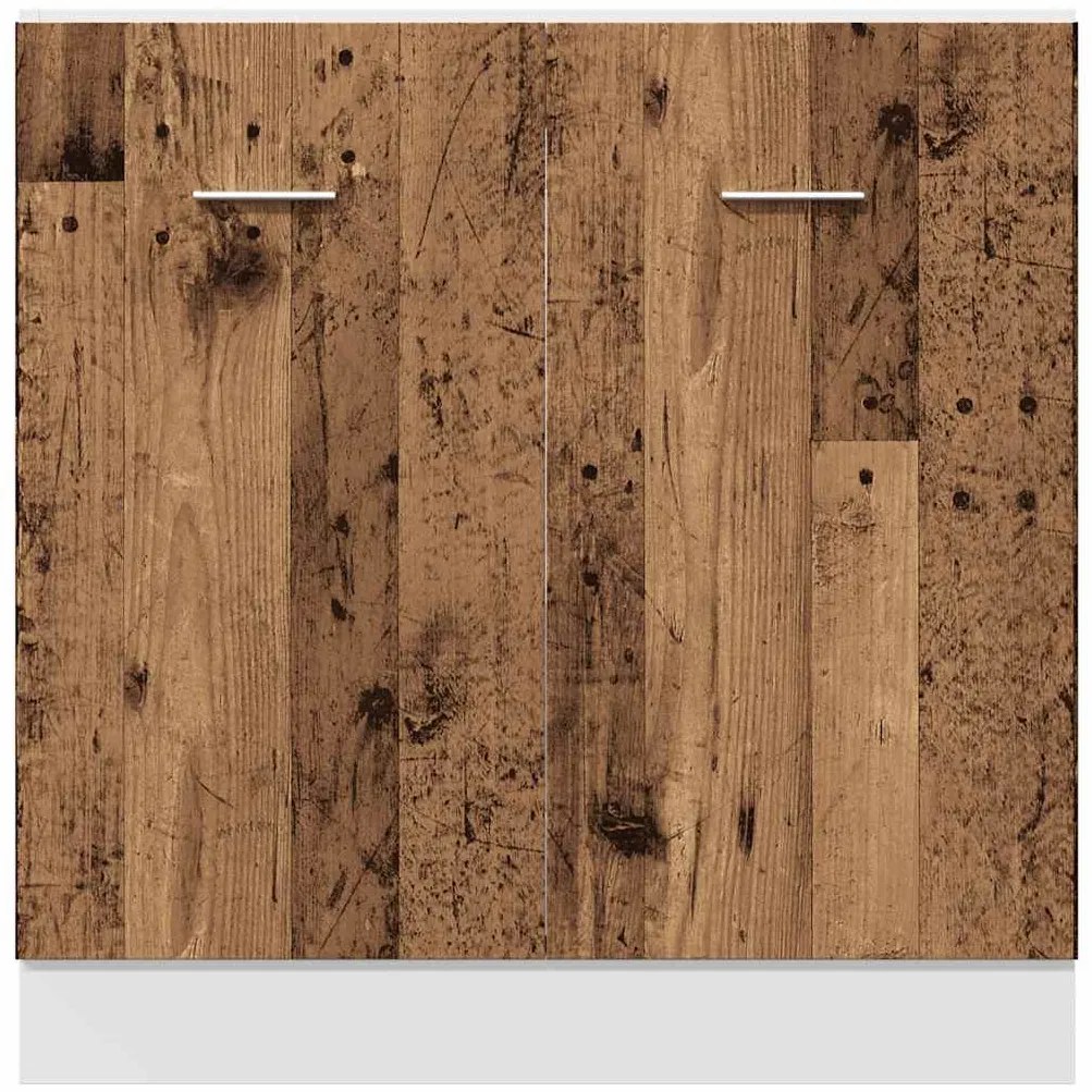 vidaXL Ντουλάπι Νιπτήρα &quot;Lyon&quot; από Παλιό Ξύλο 80x46x81,5 εκ. από Τεχνητό Ξύλο