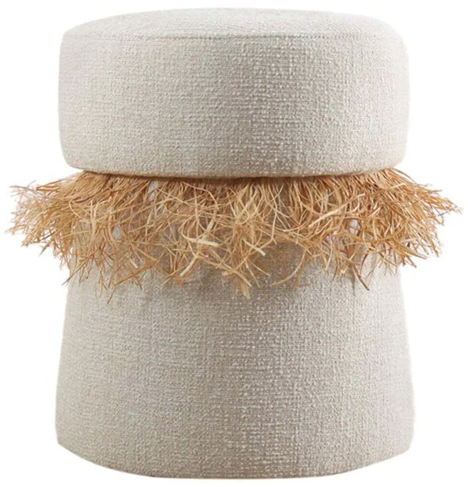 Σκαμπό Moouv 209FLF1341 Φ39x50cm Cream