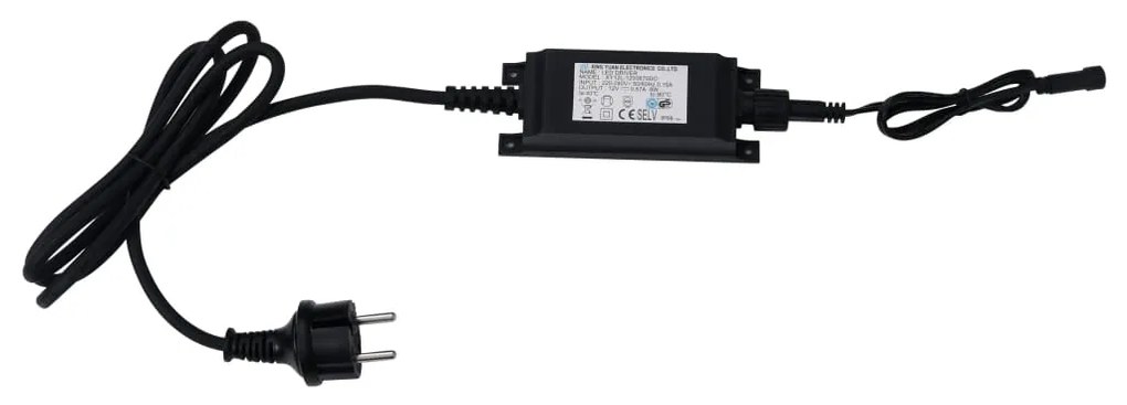 vidaXL Σποτ Δαπέδου Χωνευτά LED 10 τεμ. Θερμό Λευκό