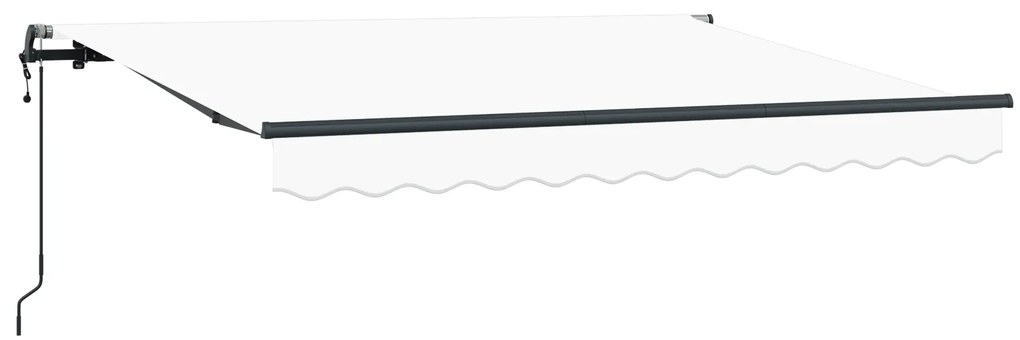vidaXL Σκηνίτσα Αναδιπλούμενη Λευκό 350 x 200 cm