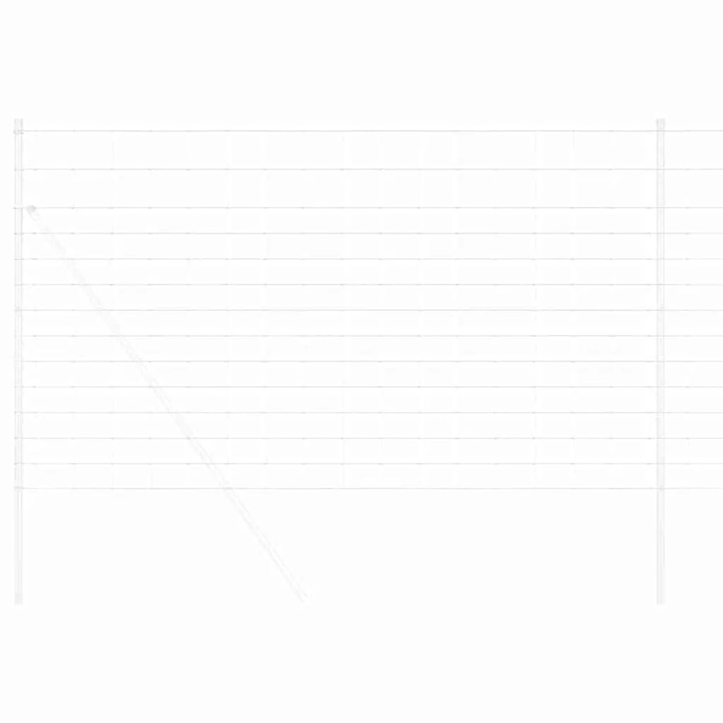 vidaXL Περίφραξη αγρού Ασημί 50 x 1.4 μ Γαλβανισμένος χάλυβας