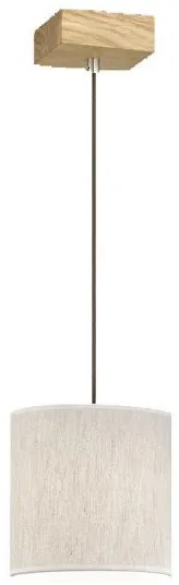 Κρεμαστό Φωτιστικό Mülhausen Ξύλο-Άμμος από Fischer Honsel-60232-Μπεζ 60232