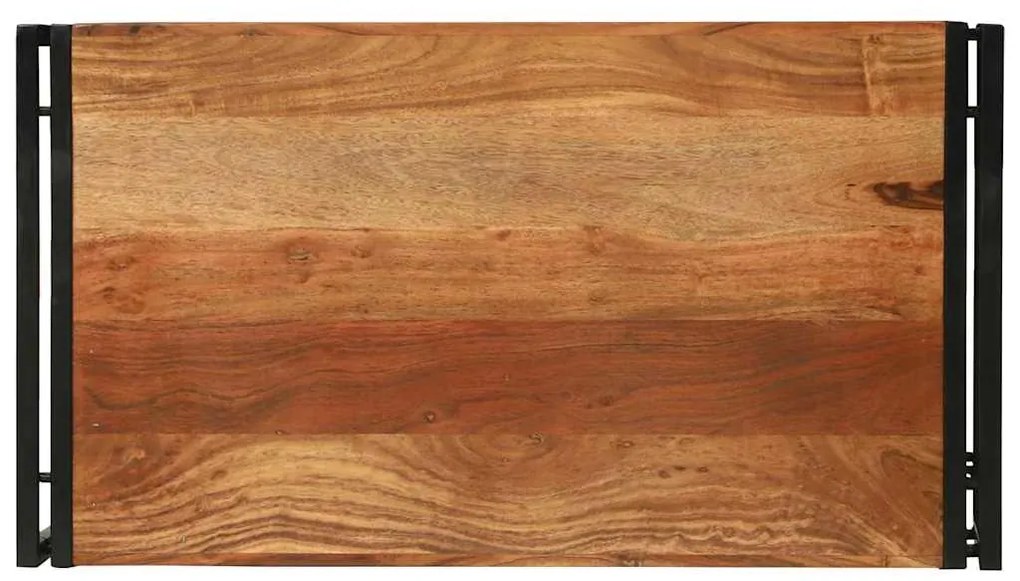 vidaXL Τραπεζάκι σαλονιού Καφέ 90 x 50 x 38 εκ Στερεό Ξύλο Ακακίας